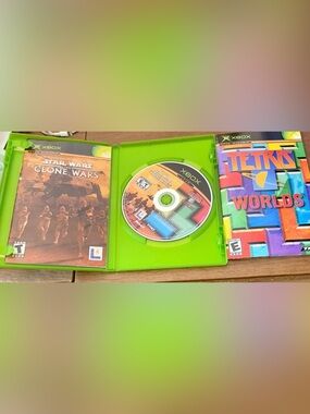 Star Wars: Clone Wars / Tetris Worlds combo pack for the original Microsoft Xbox